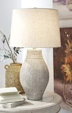 Layal Black Table Lamp - L235634 - DMV Furniture