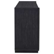 Leandro 2-drawer Dining Sideboard Server Burnished Black - 115395