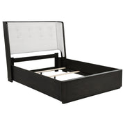 Leandro 4-piece Queen Bedroom Set Burnished Black - 222491Q-S4