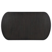 Leandro 78-inch Extension Dining Room Table Burnished Black - 115391