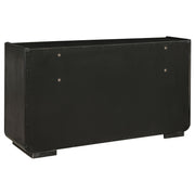 Leandro 8-drawer Bedroom Dresser Cabinet Burnished Black - 222493