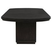 Leandro 9-piece Rectangular Dining Table Set Burnished Black - 115391-S9