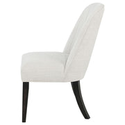 Leandro Upholstered Dining Side Chair Cream (Set of 2) - 115392