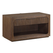 Leanna Nightstand w/Wood Top - BD06813