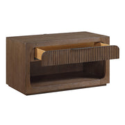 Leanna Nightstand w/Wood Top - BD06813