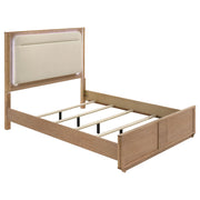 Leanne 5-piece Queen Bedroom Set Light Oak - 223131Q-S5