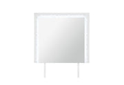 Naomi Silver Marble Mirror With Led - NAOMI-SILVER MARBLE-MR W/ LED