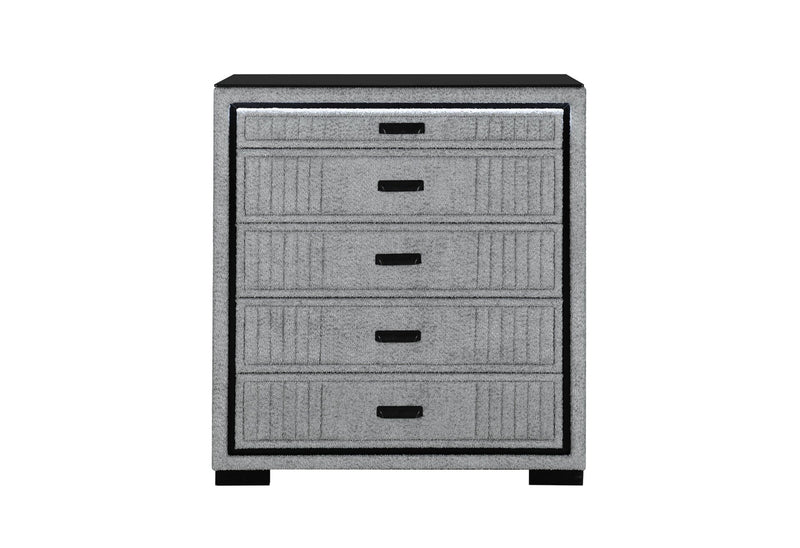Isabella Grey Chest With Led - ISABELLA-GREY-CH W/ LED
