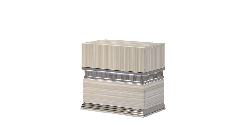LEONOR NIGHTSTAND W/LED - LEONOR NIGHTSTAND W/LED