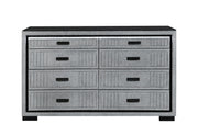 Isabella Grey Dresser With Led - ISABELLA-GREY-DR W/ LED