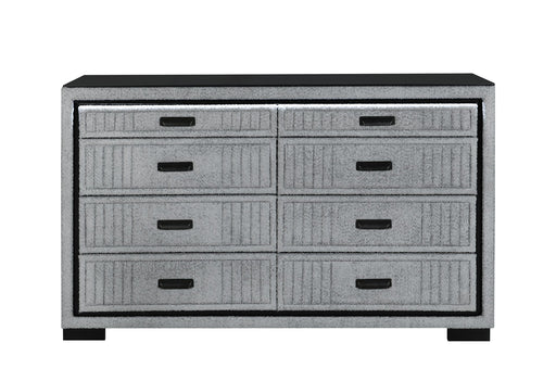 Isabella Grey Dresser With Led - ISABELLA-GREY-DR W/ LED