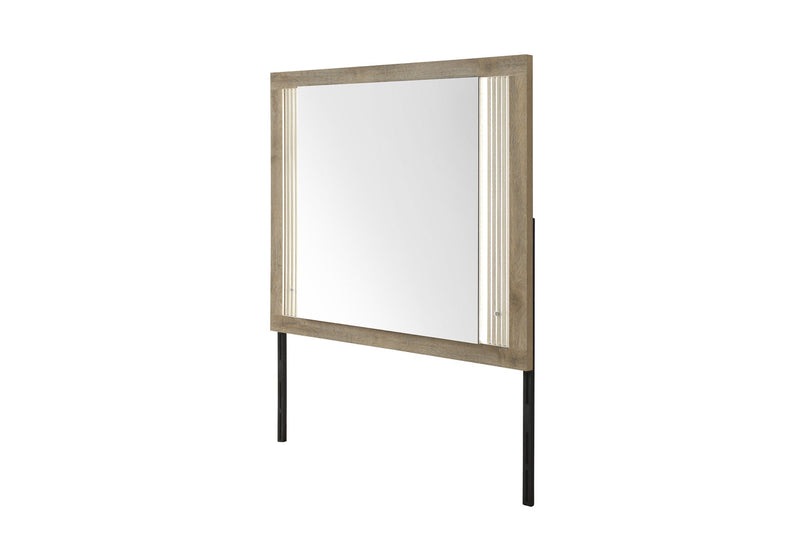 Gabriel Brown Mirror With Led - GABRIEL-BROWN-MR W/LED