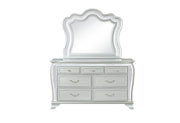 Aria Silver Dresser With Led - ARIA-SILVER-DR W/LED