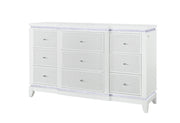 Alina White Dresser With Led - ALINA-WHITE-DR W/ LED-N
