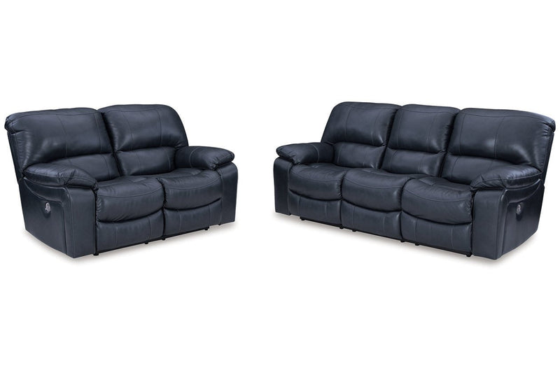 Leesworth Ocean Power Reclining Living Room Set - DMV FurniturePower Reclining Living Room Set