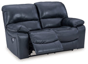 Leesworth Ocean Power Reclining Loveseat - U4380974