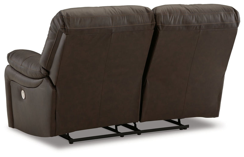 Leesworth Power Reclining Loveseat - DMV FurniturePower Reclining Loveseat