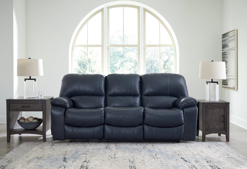 Leesworth Sofa, Loveseat and Recliner in Ocean - PKG016543
