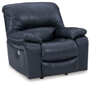 Leesworth Sofa, Loveseat and Recliner in Ocean - PKG016543