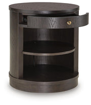 Leighmour Dark Brown Accent Table - A4000742