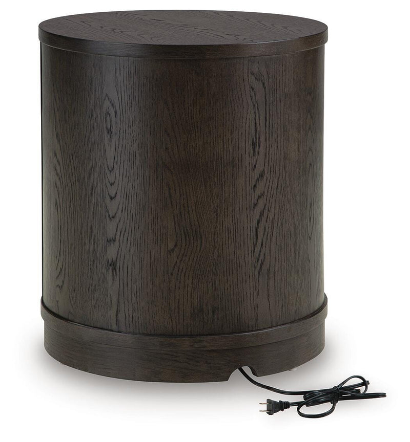 Leighmour Dark Brown Accent Table - A4000742