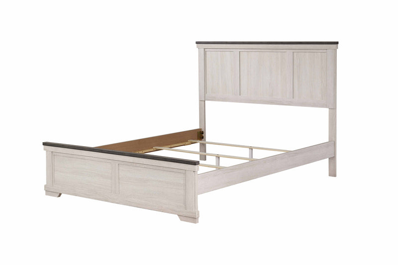 Leighton Cream/Brown Panel Bedroom Set - DMV FurnitureBedroom Set