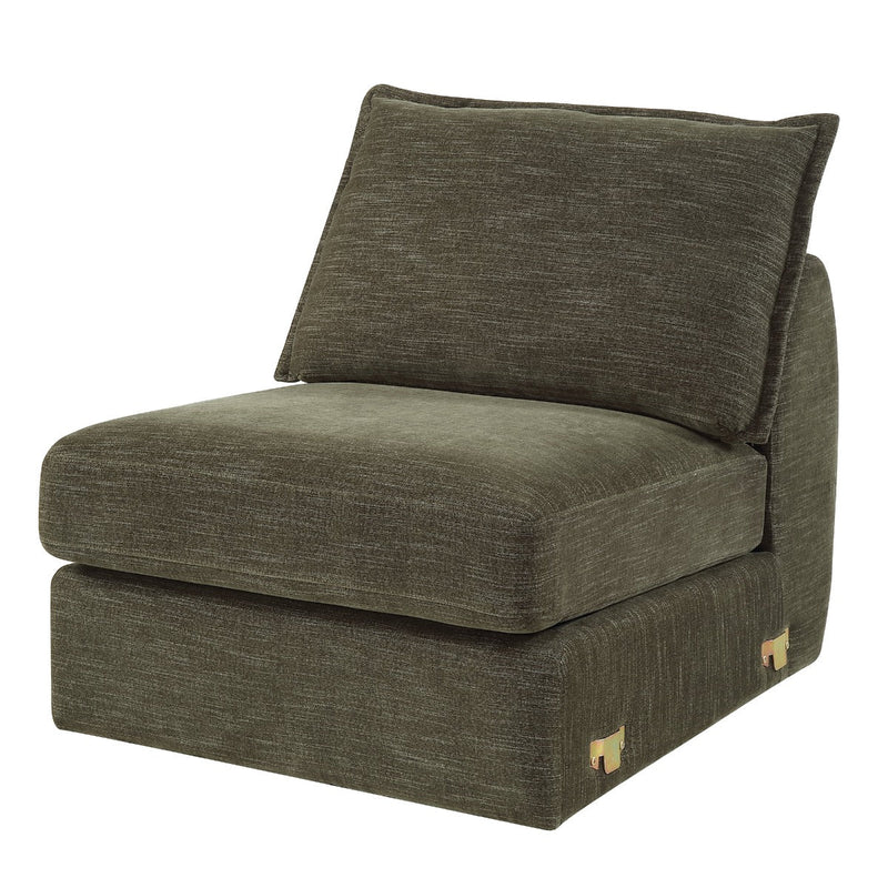 Leighton Modular - Armless Chair w/1 Pillow - LV07691