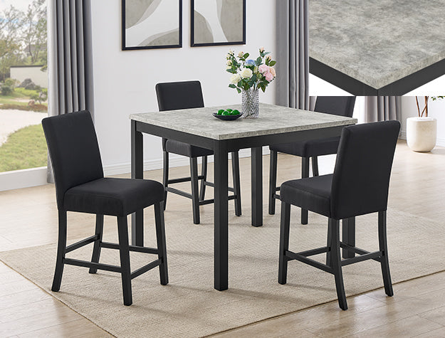 Lennon 5-Pk Contr Ht Set-Concrete - 1715SET-CC