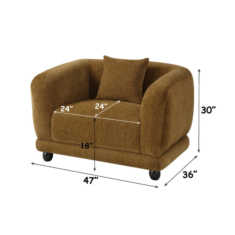 Lennox Chair w/Pillow - LV07532