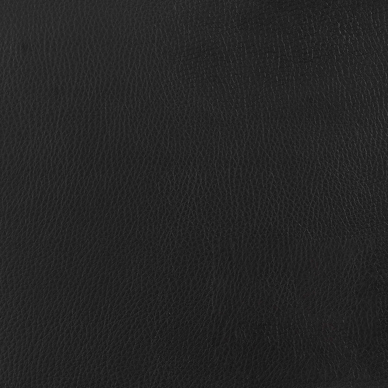 Lenny Tufted Adjustable Leatherette Bar Stool Black (Set of 2) - 102554