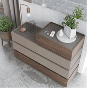 Leo Dresser/Chest/Mirror Set - p10942
