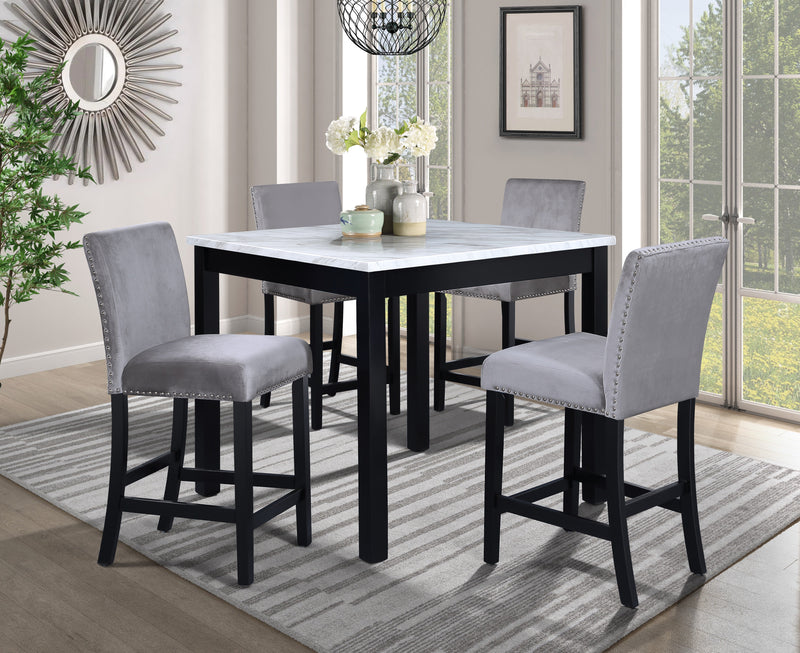 Leo White/gray 5 Piece - LEO-WHGRY-5-PC