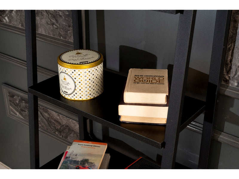 Leon Bookcase in Grey - 711-LEO-BC-GREY