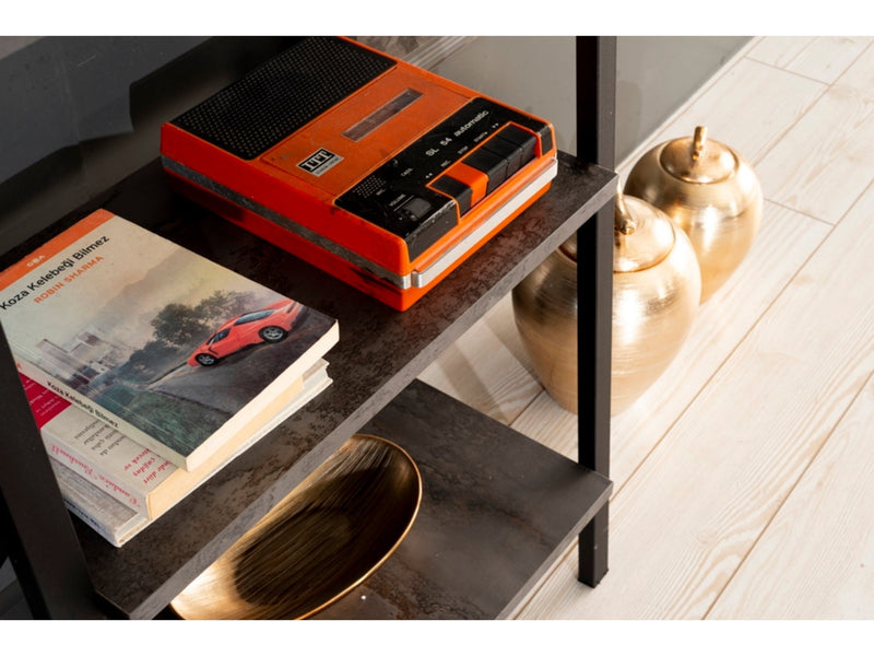 Leon Bookcase in Walnut - 711-LEO-BC-WALNUT