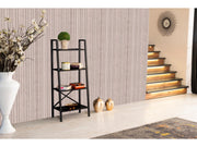 Leon Bookcase in Walnut - 711-LEO-BC-WALNUT
