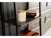 Leon Bookcase in White - 711-LEO-BC-WHITE