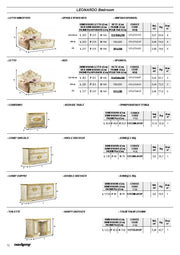 Leonardo Bedroom, Camelgroup Italy Set - DMV Furniture