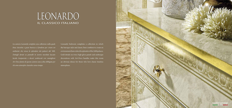 Leonardo Bedroom, Camelgroup Italy Set - DMV Furniture