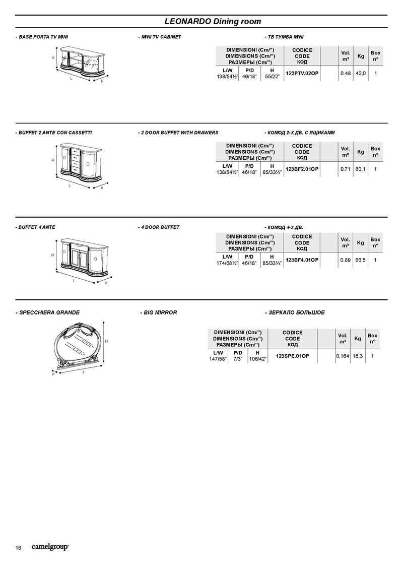 Leonardo Dining Set - DMV Furniture