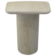 Lester Contemporary Square Wood End Table with Oak Veneer Honey Oak - 704937