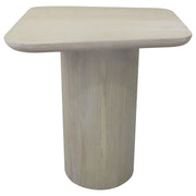 Lester Contemporary Square Wood End Table with Oak Veneer Honey Oak - 704937