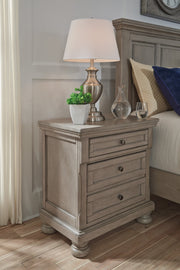 Lettner Light Gray Footboard Storage Sleigh Platform Bedroom Set - DMV FurnitureBedroom Set