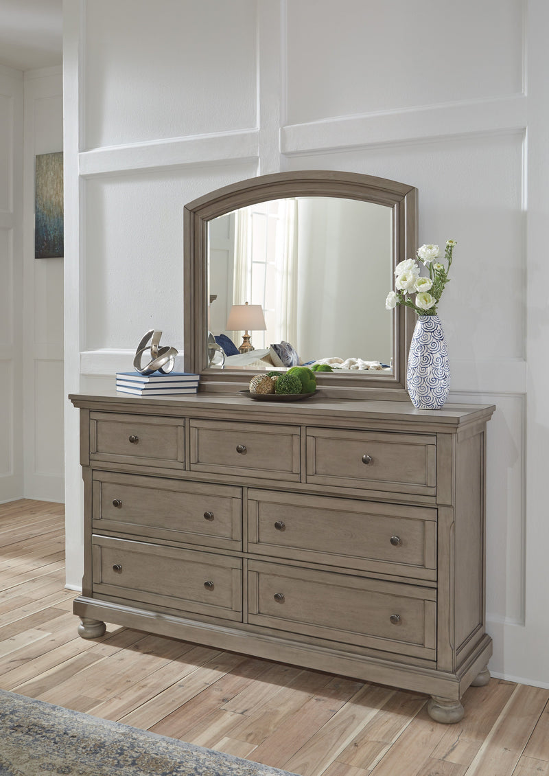 Lettner Light Gray Footboard Storage Sleigh Platform Bedroom Set - DMV FurnitureBedroom Set