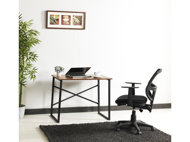 Letto Study Desk in Walnut - 790-LET-SD-WAL