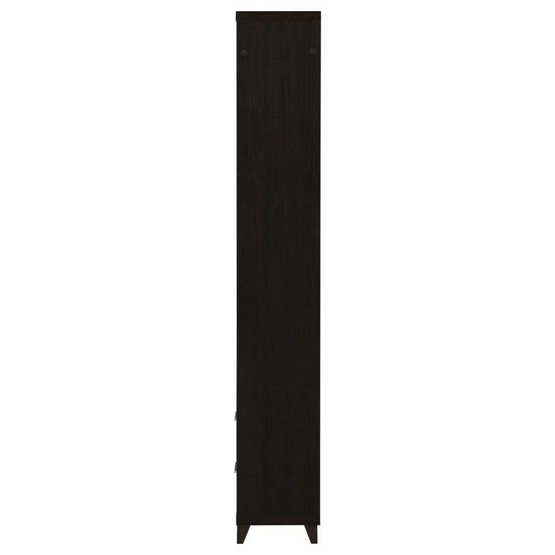 Lewes 4-shelf Engineered Wood Media Tower Cappuccino - 700882