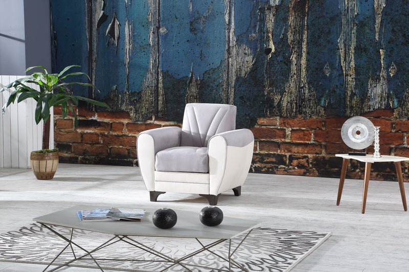 Leydi Chair Grey in Grey - 102-LEY-NR101-1