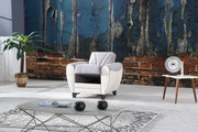Leydi Chair Grey in Grey - 102-LEY-NR101-1