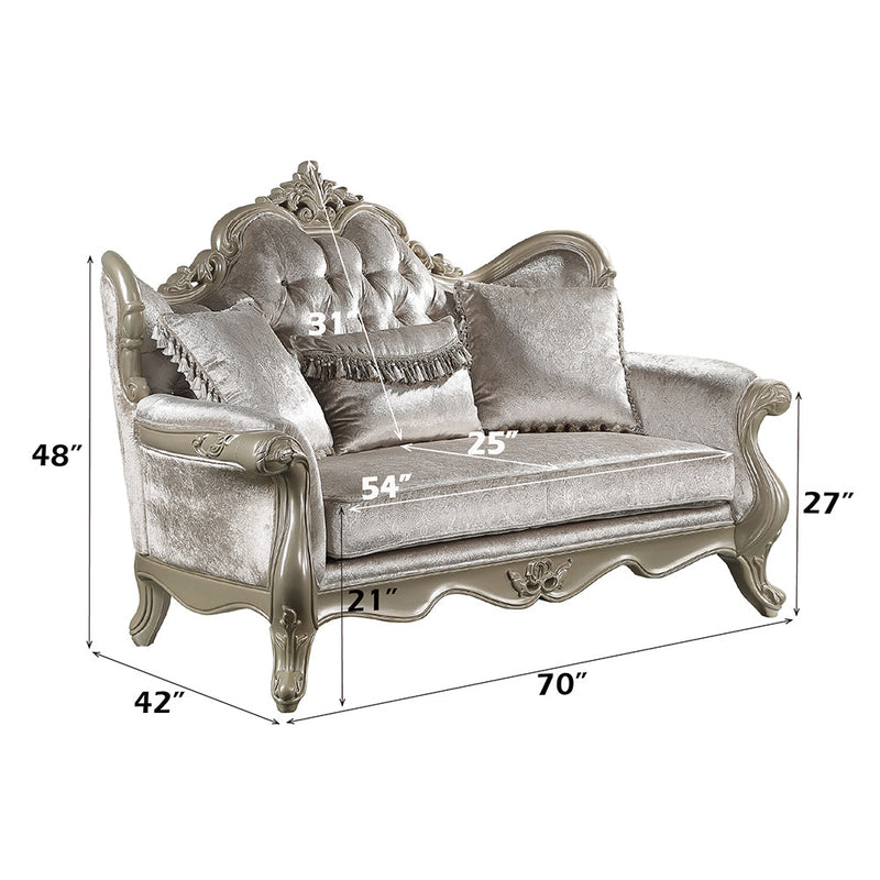 Libertee Loveseat w/3 Pillows - LV03821