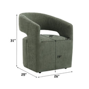 Libni Arm Chair w/Casters - DN02667