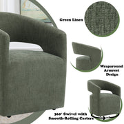 Libni Arm Chair w/Casters - DN02667